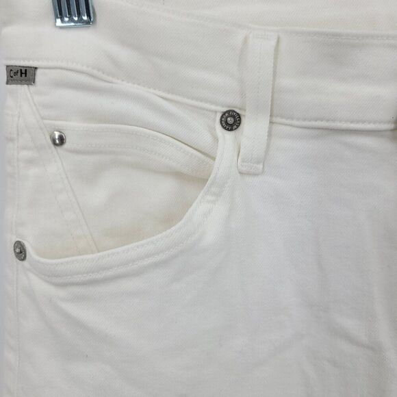 Citizens Of Humanity Chrissy Uber High Rise Skinny Jeans 30 White Stretch City - Picture 13 of 16